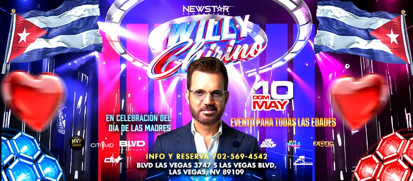 Willy Chirino se presenta en Las Vegas